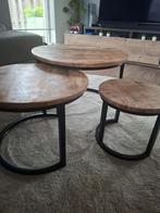 Salontafel, Huis en Inrichting, Tafels | Salontafels, Ophalen, 50 tot 100 cm, 50 tot 75 cm, Rond