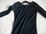Dameskleding: donkerblauwe jurk, S, van Takko, Blauw, Nieuw, Ophalen of Verzenden, Knielengte
