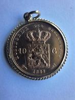 Gouden tientje Koning Willem de derde 1877, Ophalen, Koning Willem III, Goud, Losse munt