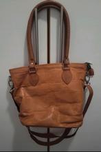 Gusti Leder Schoudertas Cognac, Sieraden, Tassen en Uiterlijk, Tassen | Damestassen, Ophalen of Verzenden, Gebruikt, Overige kleuren