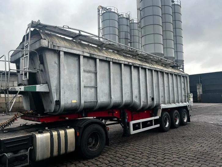 NEVILLE CHARROLD 3axle tipper with silo top closed, Auto's, Vrachtwagens, Particulier, Te koop, Aanhangers en Opleggers, Overige brandstoffen