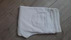 Witte lange broek "Gsus', Ophalen of Verzenden, Zo goed als nieuw, Maat 38/40 (M), Wit