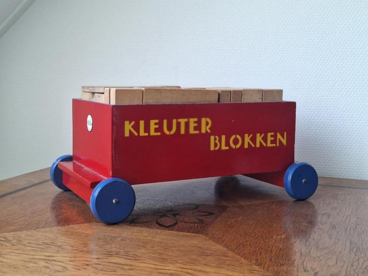 ado speelgoed Kleuterblokken 643 Ko Verzuu Bauhaus De Stijl, Antiek en Kunst, Antiek | Speelgoed, Ophalen of Verzenden