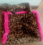 Shoeby Tas Panterprint Roze - Nicolette, Ophalen of Verzenden, Zo goed als nieuw, Bruin, Shopper
