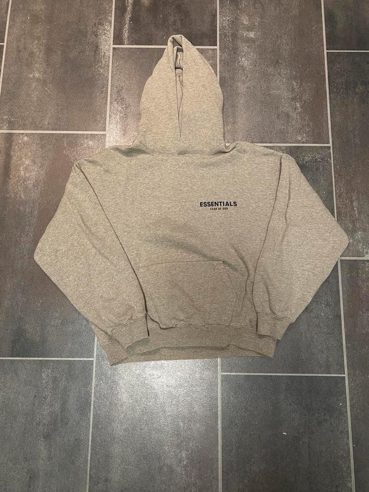 Essentials Fear of God hoodie, Kleding | Heren, Truien en Vesten, Zo goed als nieuw, Maat 46 (S) of kleiner, Grijs, Ophalen of Verzenden