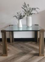 Te koop: Luxe Bijzettafel van Peter Ghyczy, Huis en Inrichting, Tafels | Bijzettafels, Ophalen, Minder dan 55 cm, Rond, Zo goed als nieuw
