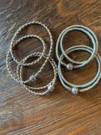 Pandora lederen armbanden, de laatsten., Ophalen of Verzenden, Zo goed als nieuw, Overige materialen, Overige merken