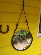 Vintage spiegel *, Ophalen, Rond, Minder dan 50 cm, Minder dan 100 cm