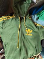 Adidas(orgineel) vest groen geel maat S, Maat 46 (S) of kleiner, Ophalen of Verzenden, Zo goed als nieuw, Geel