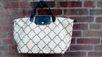 Longchamp Le Pliage type "M", beige met paard, origineel, Sieraden, Tassen en Uiterlijk, Tassen | Damestassen, Verzenden, Zo goed als nieuw