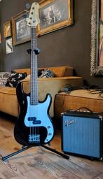 Fazley Basgitaar & Fender Versterker, Ophalen of Verzenden, Zo goed als nieuw