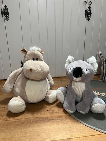 Knuffels: Hippo & Koala beschikbaar voor biedingen