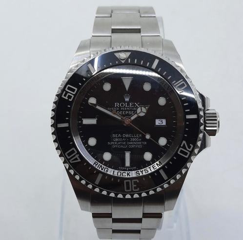Full set Rolex Sea-Dweller Deepsea 116660 (2010), Sieraden, Tassen en Uiterlijk, Horloges | Heren, Nieuw, Polshorloge, Rolex, Staal