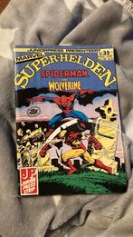 Stripboek Superhelden Spiderman en Wolverine, Marvel Comics, Europa, Ophalen of Verzenden, Gelezen