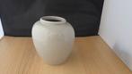 mooie witte retro Scheurich vaas, Gebruikt, Wit, Aardewerk of Porselein, Ophalen of Verzenden
