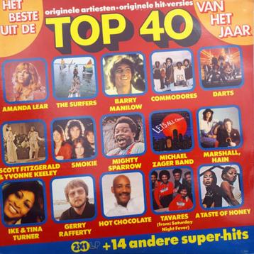 2LP - Het Beste uit de Top 40 van het jaar (1978) beschikbaar voor biedingen