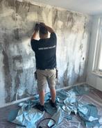 Behang Verwijderen vanaf €5 per m2 muren schilderen, Diensten en Vakmensen, Schilders en Behangers, Garantie, Behangen