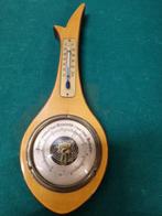 -	Barometer vintage van hout, Ophalen of Verzenden, 'T Olde Gre-j, Info@toldegrej.nl, Endepoelstraat 20f Didam