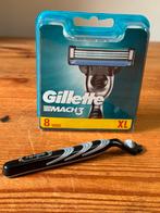 Gillette Mach 3 8 scheermesjes inc houder, Ophalen of Verzenden, Nieuw, Verzorging