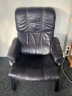 Skalma Leren Relaxfauteuil, Huis en Inrichting, Ophalen, Gebruikt, Minder dan 75 cm, Leer