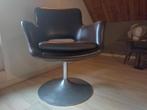 Vintage kuip stoel.skai, Ophalen, Gebruikt, 50 tot 75 cm