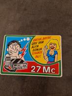 1563 Vintage 27 Mc Sticker, Verzamelen, Stickers, Ophalen of Verzenden, Gebruikt