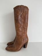 Bruine Hoge Laarzen Maat 39 western cowboy, Ophalen of Verzenden, Gedragen, Bruin, Hoge laarzen