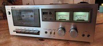 Akai CS-703D Cassettedeck – Vintage kwaliteit beschikbaar voor biedingen