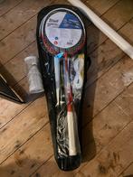 Badminton Set - voor 4 spelers, Sport en Fitness, Badminton, Ophalen, Zo goed als nieuw, Racket(s)