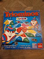 Triominos junior, Hobby en Vrije tijd, Gezelschapsspellen | Overige, Een of twee spelers, Ophalen of Verzenden, Gebruikt, Goliath