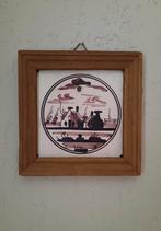 Oud Hollands landschap wand tegeltje, Antiek en Kunst, Ophalen