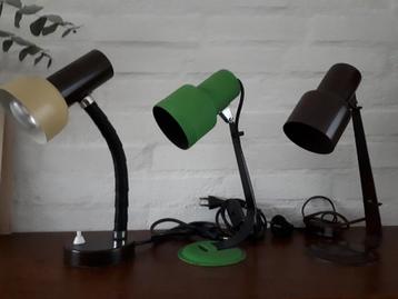 Vintage retro tafellamp, bureaulamp Design jaren 60-70. beschikbaar voor biedingen