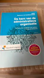C.B. Leeftink - De kern van de administratieve organisatie, Ophalen of Verzenden, Zo goed als nieuw, HBO, C.B. Leeftink; J.L.J. Boxel; J.L.J. Korstjens; Mark Paur