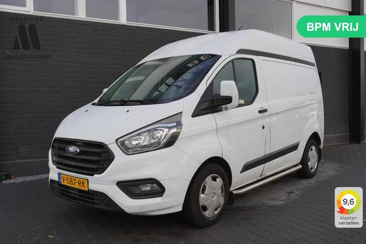 Ford Transit Custom 2.0 TDCI 130PK L1H2 Automaat EURO 6 - Ai, Auto's, Bestelauto's, Bedrijf, Te koop, ABS, Airconditioning, Alarm