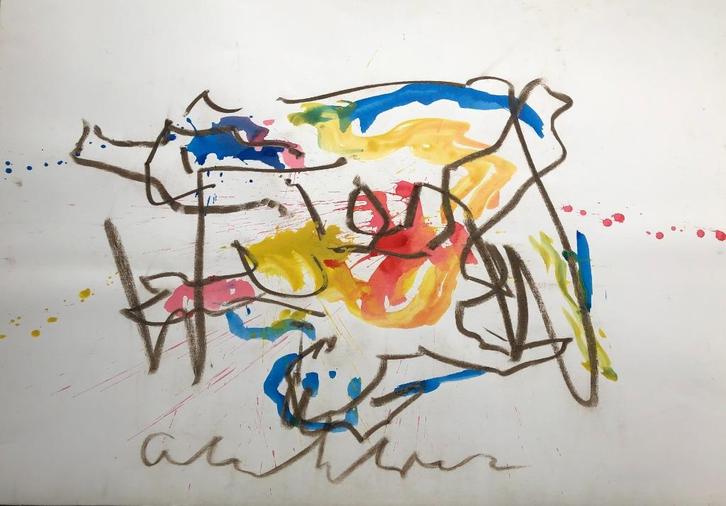 Anton Heyboer, Antiek en Kunst, Kunst | Schilderijen | Modern, Ophalen