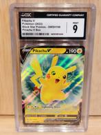 Pikachu V SWSH198 CGC 9 - Black Star Promos, Ophalen of Verzenden