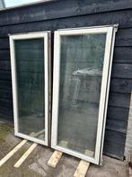 Dubbel draai kiepraam, Doe-het-zelf en Verbouw, Glas en Ramen, Ophalen, Gevelraam of Ruit, Gebruikt, 120 tot 160 cm