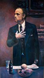 Alex L- The Godfather- Handgeschilderd (100%)- Origineel, Ophalen of Verzenden