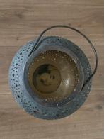 HK Living windlicht, Huis en Inrichting, Woonaccessoires | Kandelaars en Kaarsen, Ophalen of Verzenden, Groen, Overige materialen