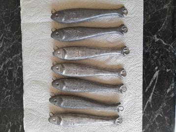 Te koop 7 pilkers 190 gram. beschikbaar voor biedingen