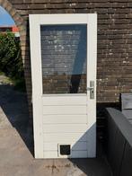 Buitendeur 196 x 87,5 cm, Doe-het-zelf en Verbouw, Gebruikt, 80 tot 100 cm, Minder dan 200 cm, Ophalen of Verzenden