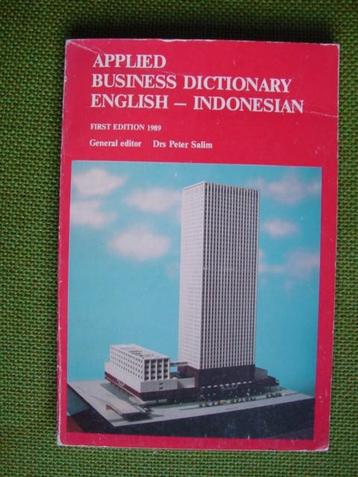 Business dictionary, English- Indonesian beschikbaar voor biedingen