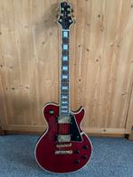 Les Paul Custom style Samick Greg Bennett AV7, Ophalen of Verzenden, Zo goed als nieuw, Solid body, Overige merken