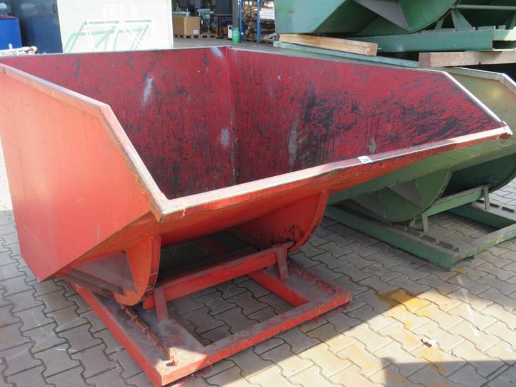 kantelbak kiepbak stortbak heftruck kantelbak  kantelbakken, Doe-het-zelf en Verbouw, Overige Doe-het-zelf en Verbouw, Gebruikt