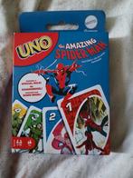 UNO spiderman., Hobby en Vrije tijd, Gezelschapsspellen | Kaartspellen, Vijf spelers of meer, Ophalen of Verzenden, Nieuw, Mattel