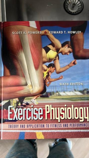 Exercise Physiology Scott K Powels Edwardt Howley beschikbaar voor biedingen