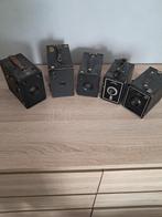 Te koop 5 antieke box camera's, Ophalen of Verzenden, Gebruikt