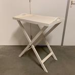 Houten Butler tray - 70 x 50 cm - white wash - Bij TTM Wonen, Huis en Inrichting, Woonaccessoires | Dienbladen, Nieuw, Info@ttmwonen.nl