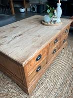 Salon tafel, Gebruikt, 100 tot 150 cm, 50 tot 75 cm, Teakhout