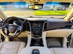 CADILLAC ESCALADE ESV 6.2 V8 LANG 4X4 AWD PLATINUM WHITE V-S, Auto's, 427 pk, 8 cilinders, 7 stoelen, Wit